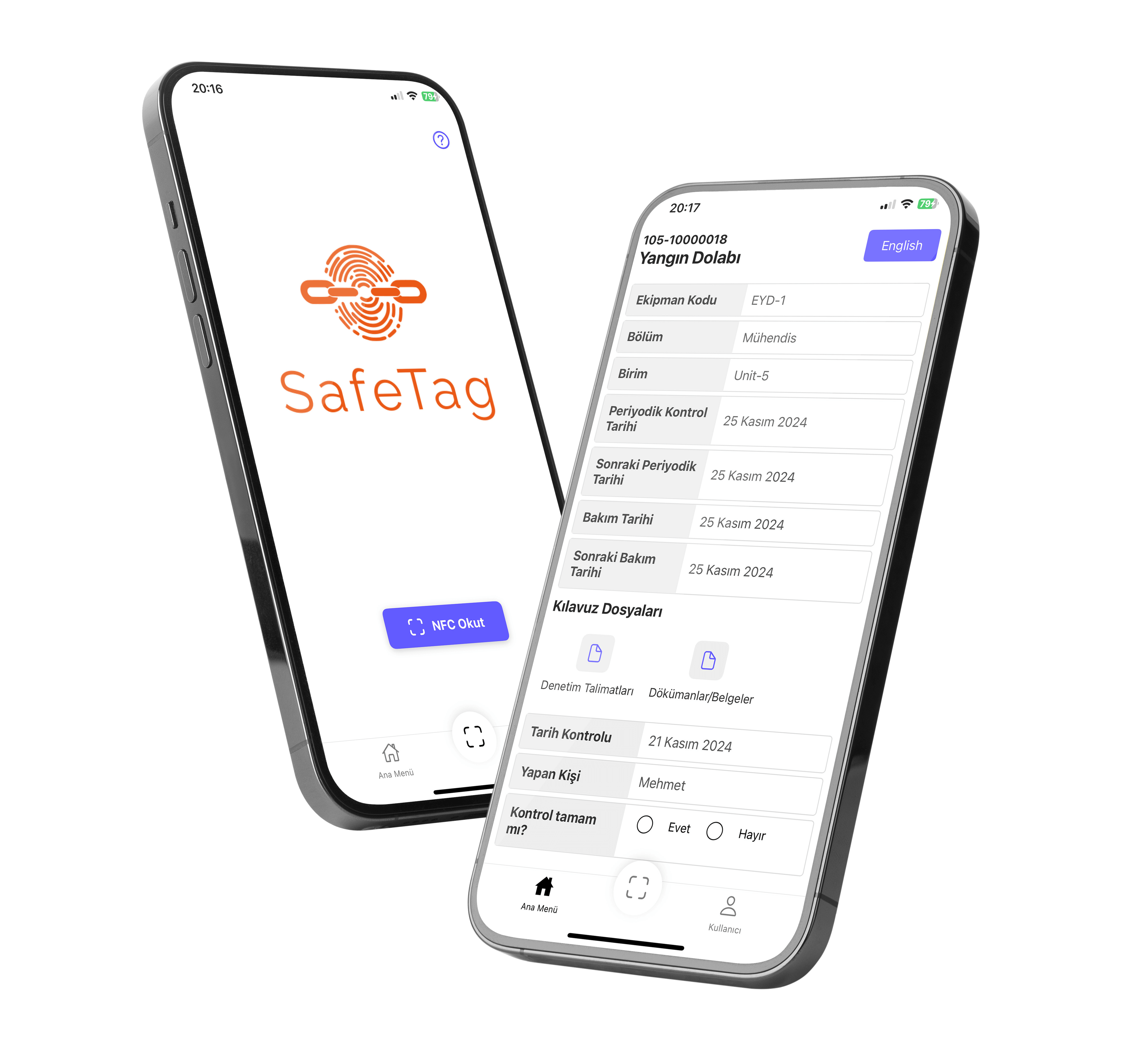 SafeTag Mobile App